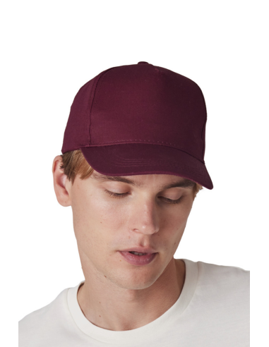KUP-KP116-COTTON CAP - 5 PANELS